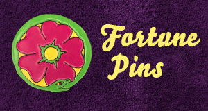 Rotsztain Art Fortune Pins Enamel Divination