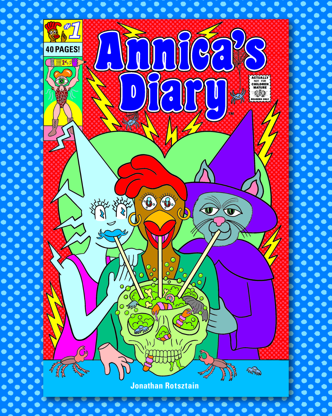 The cover of Annica's Diary Issue 1