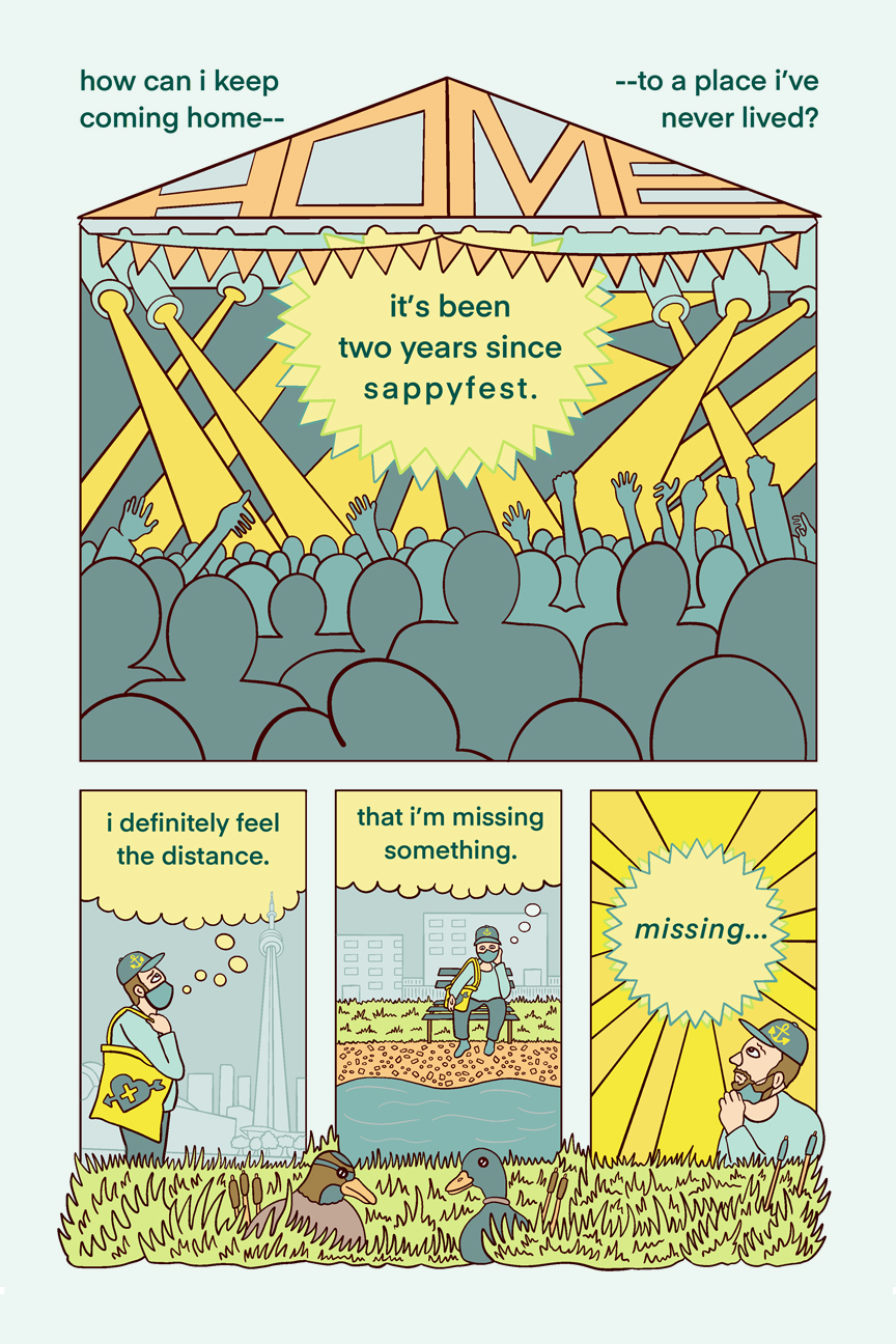 Sappyfest Sappy Post comic