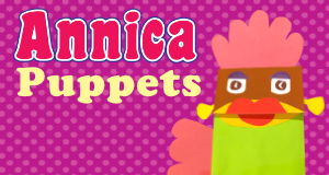 Annica's Diary Comics Paper Bag Puppets